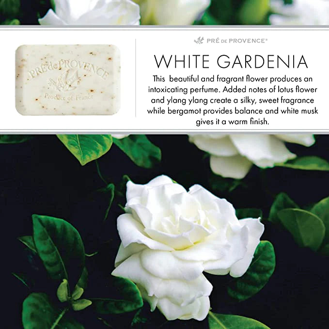 White Gardenia Bar Soap (Luxury Size) - I Love Bon Bon