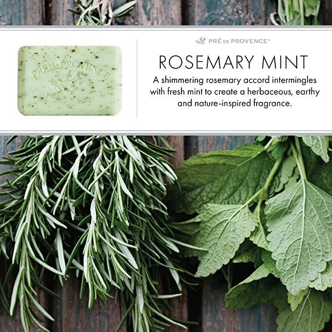 Rosemary Mint French Bar Soap - I Love Bon Bon