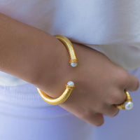 Catalina Demi Hinge Cuff by Julie Vos - I Love Bon Bon