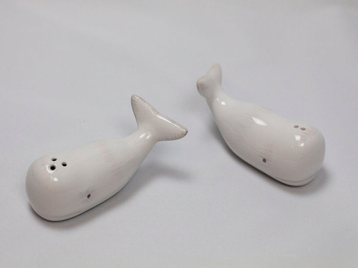 Whale Salt & Pepper Shakers - I Love Bon Bon