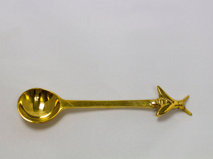 Gilded Bee Teaspoon - I Love Bon Bon