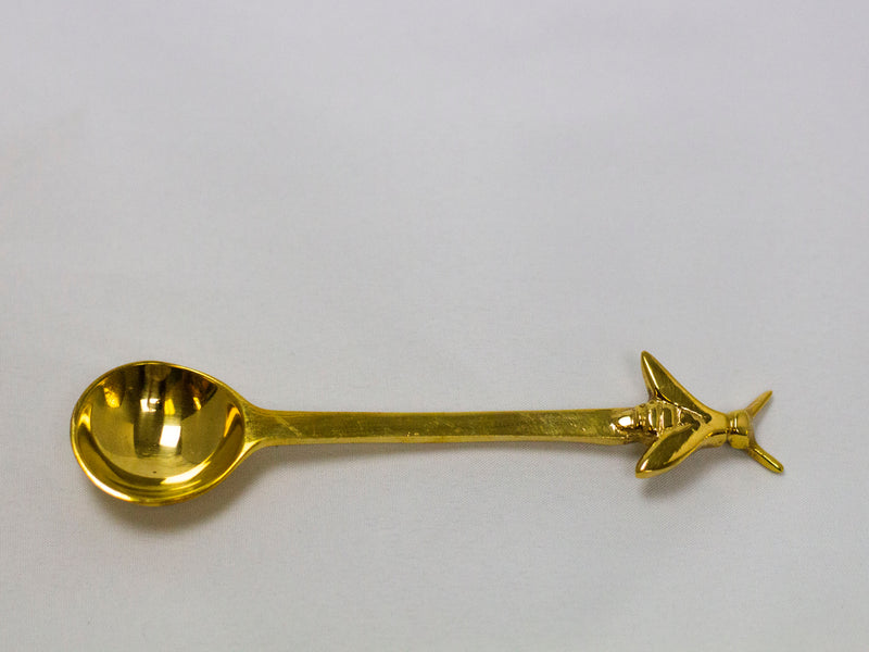 Gilded Bee Teaspoon - I Love Bon Bon