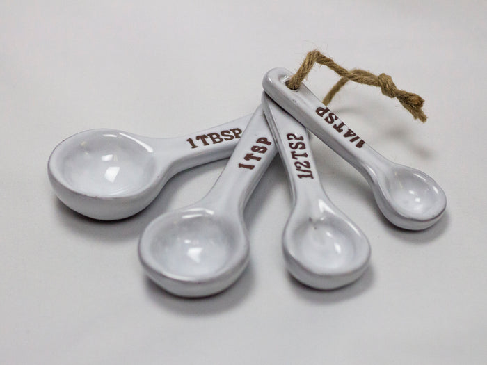 Terra Cotta Measuring Spoons - I Love Bon Bon