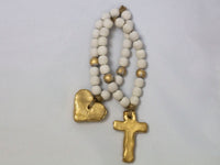 Heart Pendant Blessing Beads - Small - I Love Bon Bon