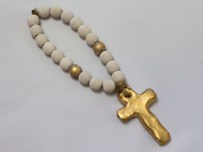 Cross Pendant Blessing Beads - Small - I Love Bon Bon