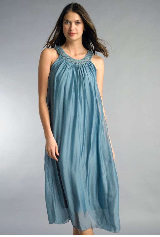 Italian Turquoise Dress - I Love Bon Bon