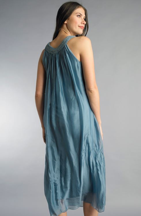 Italian Turquoise Dress - I Love Bon Bon