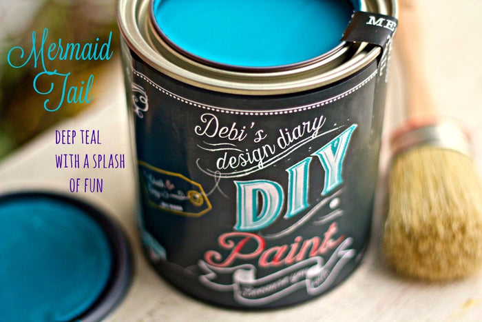 Mermaid Tail DIY Paint - I Love Bon Bon
