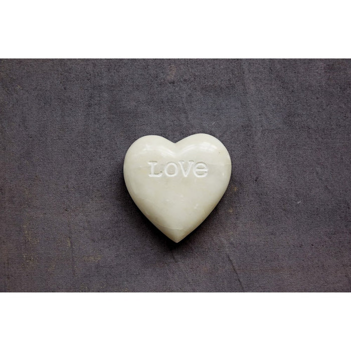 Soapstone Love Heart - I Love Bon Bon